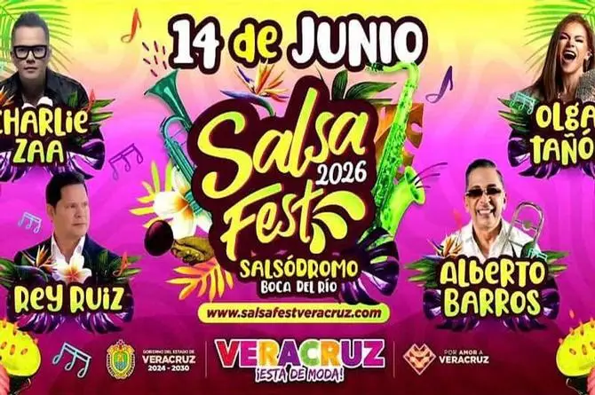 Revelan cartelera artística del Salsa Fest 2026 